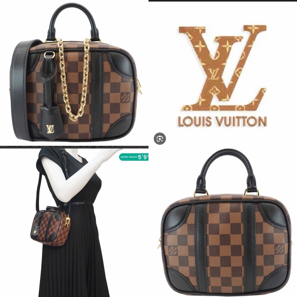 New 💕 Valisette Souple BB Damier  Ebene Louis Vuitton Bag